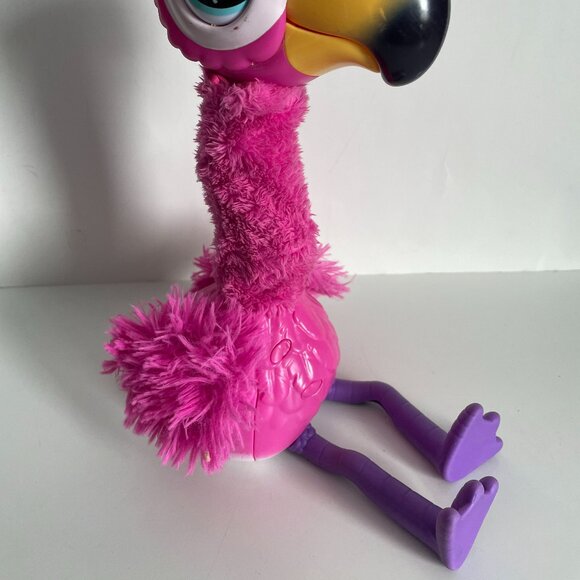 Little Live Pets Gotta Go Flamingo Bird Sings Moves - Repeats back words - Picture 4 of 6